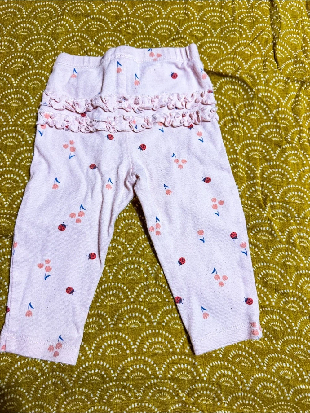 Baby Girls Bundle Long Sleeve Tee and Pants Set - Mixed Colors